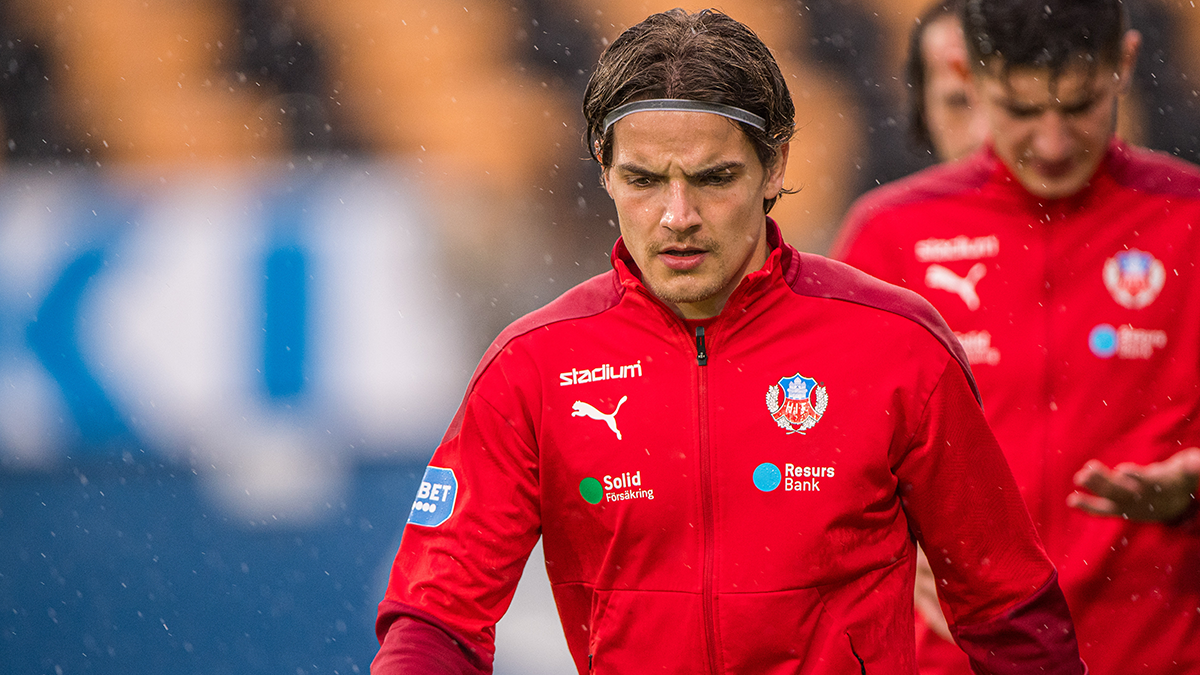 Brandur Hendriksson Olsen og liðfelagarnir í Helsingborg røkka ikki fjórðingsfinalunum í svensku steypakappingini